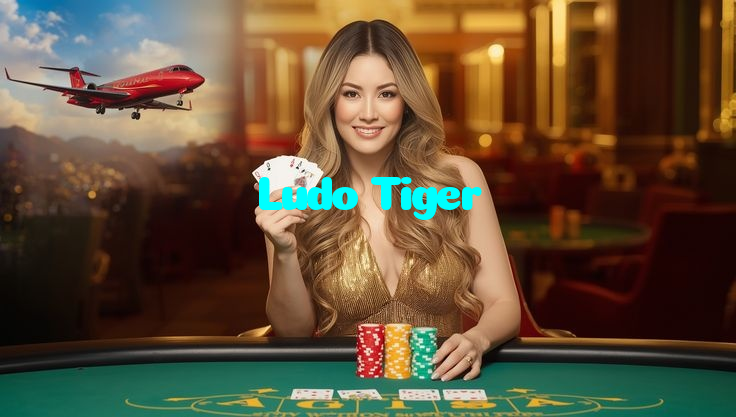 Ludo Tiger casino presented on mobile device in Pakistan with slots and live games